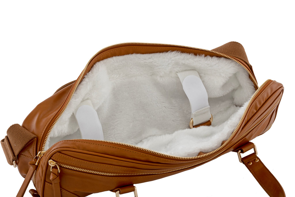 Fluterscooter- Vegan Leather bag, Wine