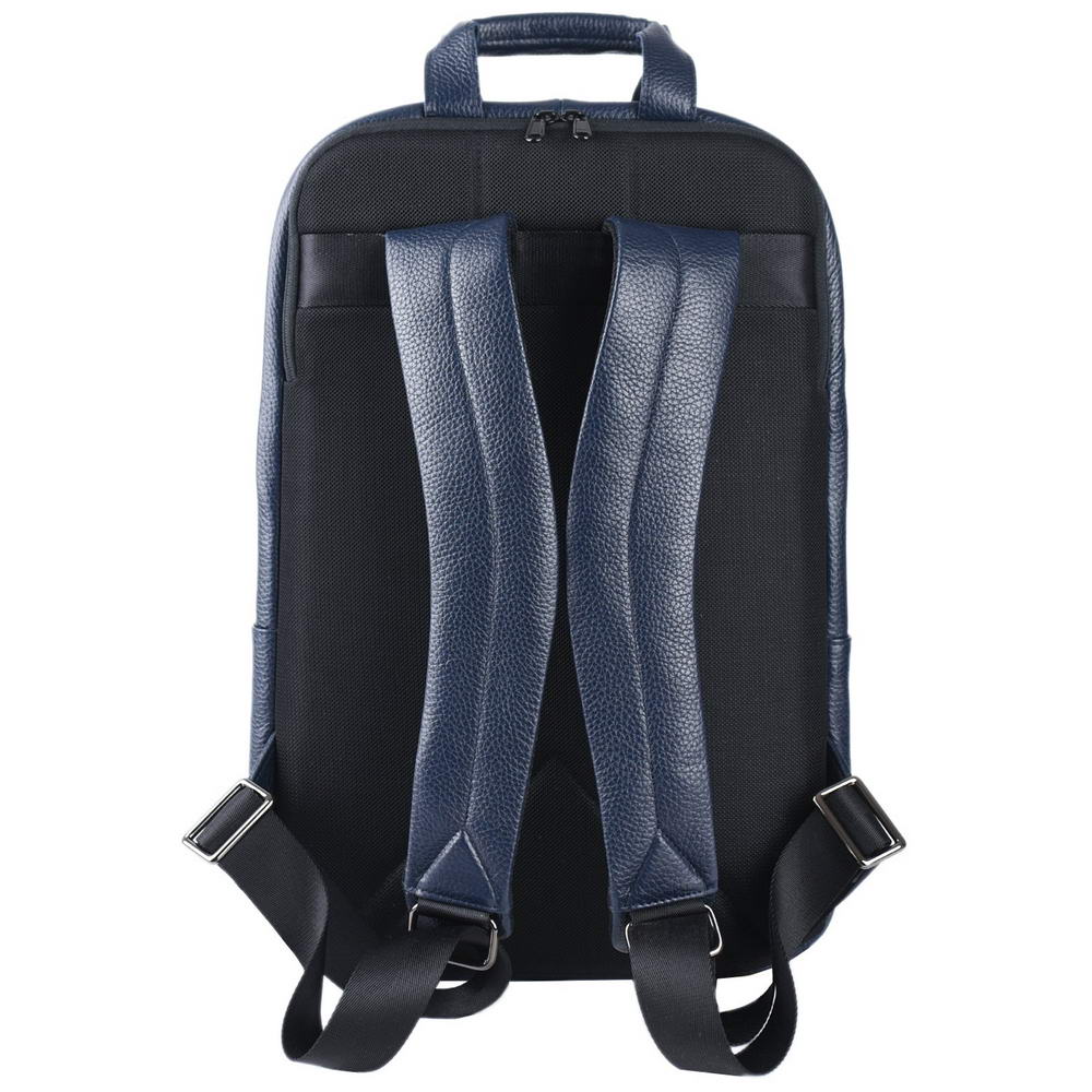MG Leatherwork- Backpack, Flotar Leather, Dark Blue