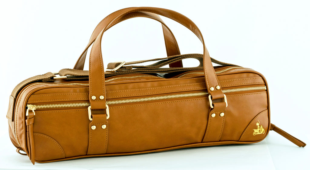 FluterScooter- Vegan Leather bag, Cedar