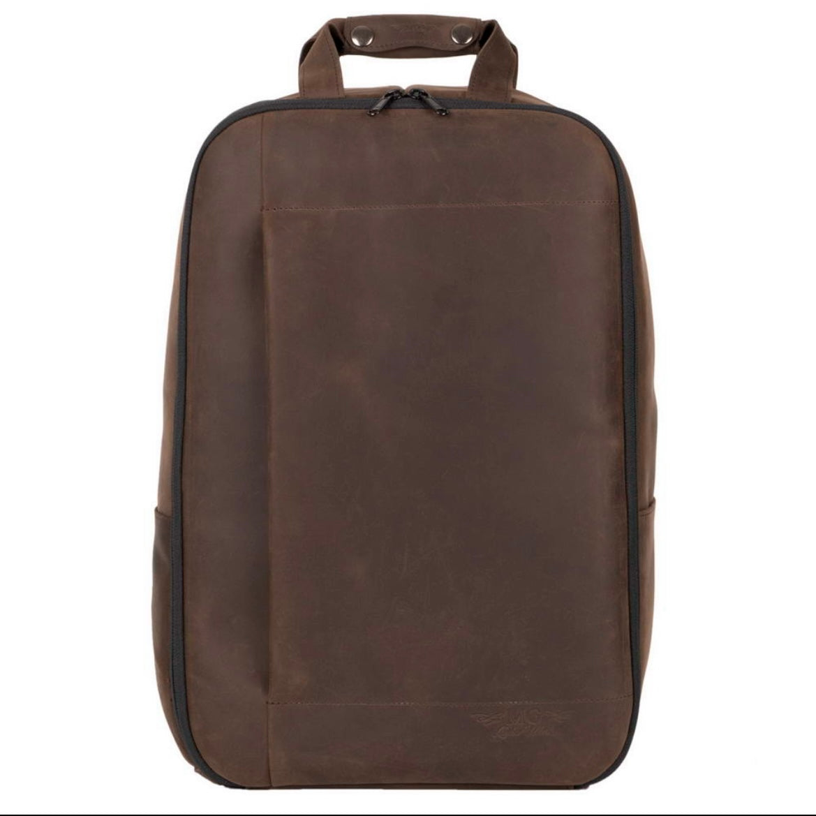 MG Leatherwork- Backpack, Crazy Horse Leather, Brown
