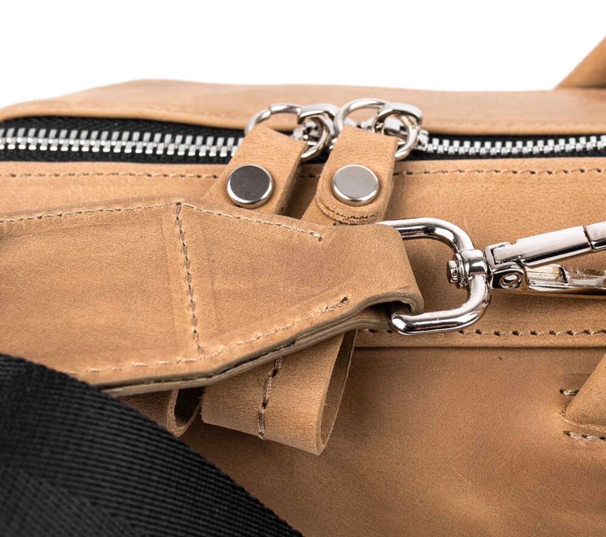 MG Leatherwork-Flute gig bag- Crazy Horse Leather- Olive