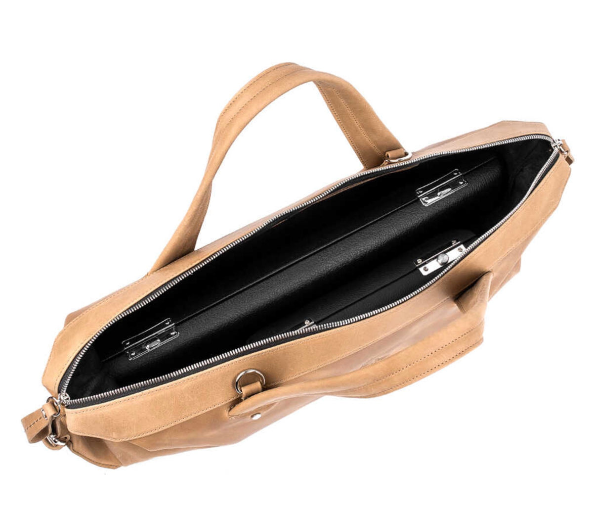MG Leatherwork-Flute gig bag- Crazy Horse Leather- Olive