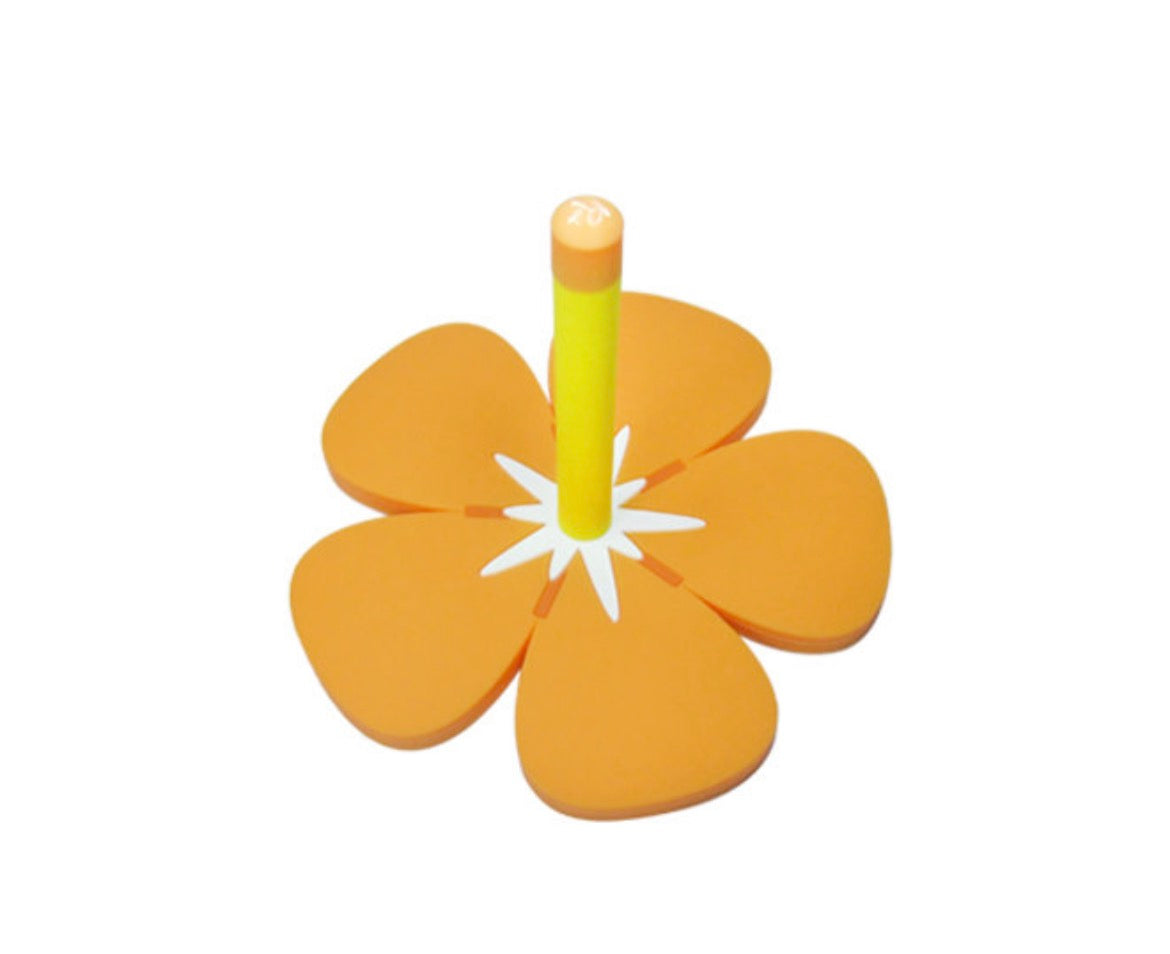 Roi- Flower Stand, flöjt, Svart, Rosa, Orange