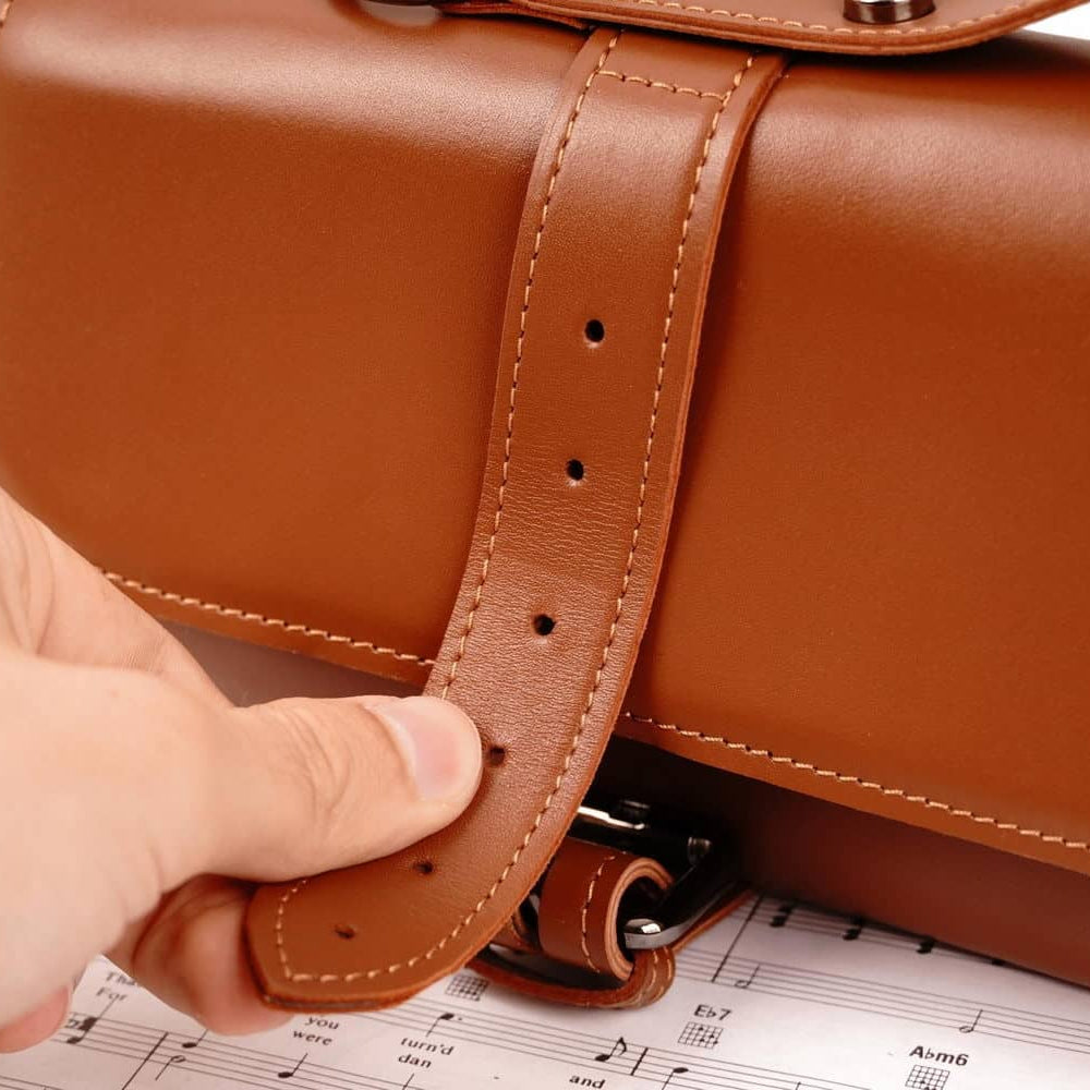 MG Leatherwork- Classic style, Detroit Leather, Rosa