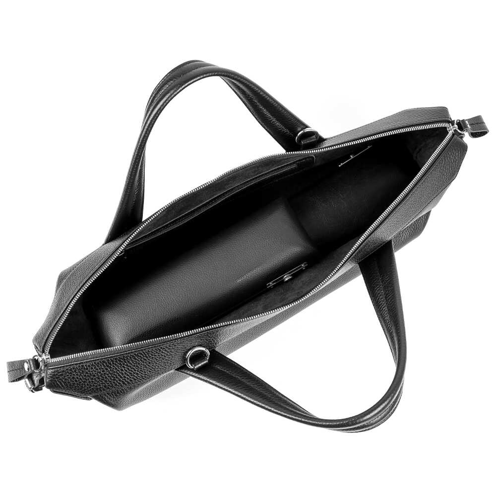 MG Leatherwork- Flute gig bag, Flotar Leather, Svart