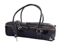 FluterScooter- Patent leather bag, Black